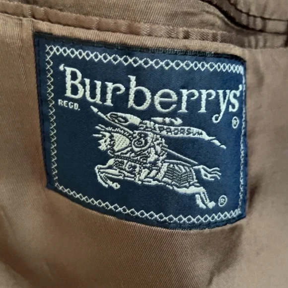 Vintage Burberry Houndstooth Sports Coat - Picture 10 of 11